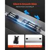 VEVOR Linear Rail Guide Kit, HGR20, 2Pcs 1000 mm (39.4 inch) Linear Motion Rails and 4Pcs Bearing Slide Blocks, Anti Rust and High Precision Kit, for DIY, CNC Routers, Lathes, Mills, 3D Printers