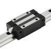 VEVOR Linear Rail Guide Kit, HGR20, 2Pcs 2000 mm (78.74 inch) Linear Motion Rails and 4Pcs Bearing Slide Blocks, Anti Rust and High Precision Kit, for DIY, CNC Routers, Lathes, Mills, 3D Printers