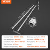 VEVOR Linear Motion Guide Kit, SBR20 1800mm, Includes 2 PCS 70.9 in/1800 mm SBR20 Rails and 4 PCS SBR20UU Bearing Blocks, Ideal for CNC Machines, Automation Equipment, and DIY Projects
