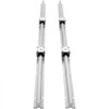 VEVOR Linear Track Kit, SBR25 1200mm, Includes 2 Units of 47.2 in/1200mm SBR25 Rails & 4 SBR25UU Sliding Units, Linear Motion Guides for Automation DIY CNC Projects