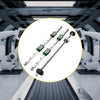 VEVOR Linear Guide Rail 2Pcs HGR20-2000mm Linear Slide Rail with 1Pcs RM1605-2000mm Ballscrew with BF12/BK12 Kit Linear Slide Rail Guide Rail Square for DIY CNC Routers Lathes Mills