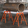 VEVOR Pipe Stand with Roller Head 2500 LBS Load for 2-36 inches Pipes 45# Steel