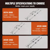 VEVOR Linear Motion Kit, SFC16 1000mm, Includes 2 Rails of 39.4 inches, 4 SC16 Carriage Blocks, and 4 Support Brackets, Ideal for CNC and Automation Projects