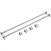 VEVOR Linear Guide Set, SFC20 1000mm, Comes with Two 39.4 in/1000 mm SFC20 Guides, Four SC20 Slide Blocks, and Four Guide Supports for Automated Machinery and CNC Tasks