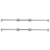 VEVOR Linear Guide Set, SFC20 1000mm, Comes with Two 39.4 in/1000 mm SFC20 Guides, Four SC20 Slide Blocks, and Four Guide Supports for Automated Machinery and CNC Tasks