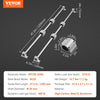 VEVOR Linear Guide Rail Set, SFC20 1200 mm, 2 PCS 47.2 in/1200 mm SFC20 Guide Rails 4 PCS SC20 Slide Blocks 4 PCS Rail Supports, Linear Rails and Bearings Kit for Automated Machines CNC DIY Project