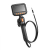 VEVOR Articulating Endoscope with Light, Two-Way Articulated Borescope Camera, 4.3" HD IPS Screen, 1280 x 720 Lens, 8X Zoom, IP67 Waterproof Inspection Snake Camera for Auto, Plumbing (4.9FT Cable)