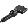 VEVOR Articulating Borescope with 0.15" Ultra Slim Lens, Two-Way Articulated Endoscope with Light, 4.3" IPS Screen, 1280 x 720 HD Lens, 8X Zoom Inspection Camera for Automotive, Tight Mechanical Space
