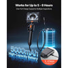 VEVOR Articulating Borescope with 0.15" Ultra Slim Lens, Two-Way Articulated Endoscope with Light, 5" HD IPS Screen, 8X Zoom, 5000mAh Inspection Camera for Auto, Tight Mechanical Spaces (4.9FT Cable)