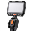 VEVOR Articulating Borescope with 0.15" Ultra Slim Lens, Two-Way Articulated Endoscope with Light, 5" HD IPS Screen, 8X Zoom, 5000mAh Inspection Camera for Auto, Tight Mechanical Spaces (4.9FT Cable)