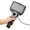 VEVOR Articulating Borescope with 0.15" Ultra Slim Lens, 4-Way 360° Articulated Endoscope Camera with Light, 6" HD IPS Screen, 8X Zoom, 7000mAh Inspection Camera for Auto & Tight Mechanical Spaces