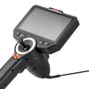 VEVOR Articulating Borescope with 0.15" Ultra Slim Lens, 4-Way 360° Articulated Endoscope Camera with Light, 6" HD IPS Screen, 8X Zoom, 7000mAh Inspection Camera for Auto & Tight Mechanical Spaces