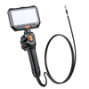 VEVOR 2-Way Dual-Lens Articulating Endoscope with Light, 1080P HD Industrial Borescope Inspection Camera with Articulated Probe, Rigid Snake Scope Cam for Wall Automotive Engine Inspect-4.9FT