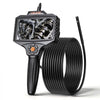 VEVOR Endoscope with Light, 360° View Coverage Industrial Borescope Inspection Camera with Rotating Probe, 1080P HD Rigid Snake Scope Cam for Wall Automotive Engine Inspect-16.4FT