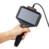 VEVOR Endoscope with Light, 360° View Coverage Industrial Borescope Inspection Camera with Rotating Probe, 1080P HD Rigid Snake Scope Cam for Wall Automotive Engine Inspect-16.4FT