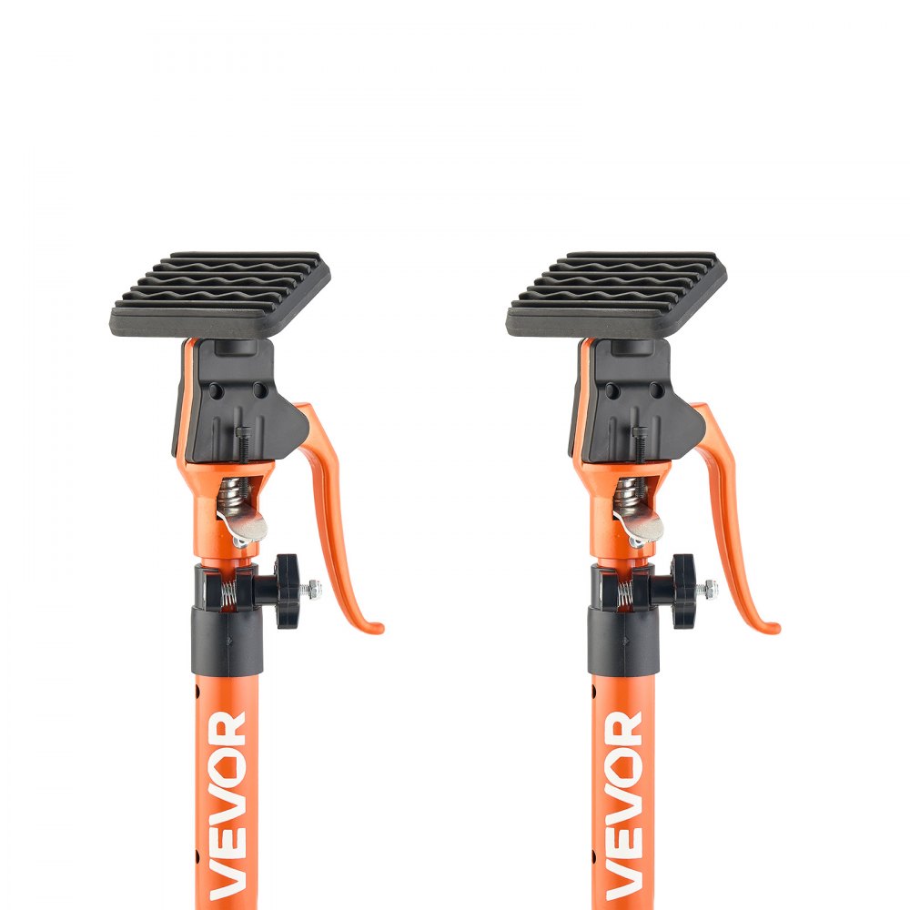 VEVOR Cabinet Jack Support Pole, 2-Pack, 15.75-23.6 Inch Steel Telescopic Quick Support Rod, Adjustable 3rd Hand System up to 220 lbs Capacity for Installing Cabinets, Lifting Drywall, Cargo Bars