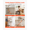 VEVOR Cabinet Jack Support Pole, 2-Pack, 18.9-29.5 Inch Steel Telescopic Quick Support Rod, Adjustable 3rd Hand System up to 220 lbs Capacity for Installing Cabinets, Lifting Drywall, Cargo Bars