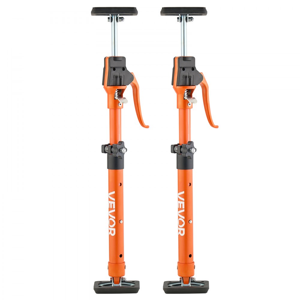 VEVOR Cabinet Jack Support Pole, 2-Pack, 18.9-29.5 Inch Steel Telescopic Quick Support Rod, Adjustable 3rd Hand System up to 220 lbs Capacity for Installing Cabinets, Lifting Drywall, Cargo Bars