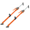 VEVOR Cabinet Jack Support Pole, 2-Pack, 18.9-29.5 Inch Steel Telescopic Quick Support Rod, Adjustable 3rd Hand System up to 220 lbs Capacity for Installing Cabinets, Lifting Drywall, Cargo Bars