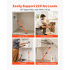 VEVOR Cabinet Jack Support Pole, 2-Pack, 25.4-45.3 Inch Steel Telescopic Quick Support Rod, Adjustable 3rd Hand System up to 220 lbs Capacity for Installing Cabinets, Lifting Drywall, Cargo Bars
