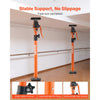 VEVOR Cabinet Jack Support Pole, 2-Pack, 25.4-45.3 Inch Steel Telescopic Quick Support Rod, Adjustable 3rd Hand System up to 220 lbs Capacity for Installing Cabinets, Lifting Drywall, Cargo Bars