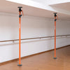 VEVOR Cabinet Jack Support Pole, 2-Pack, 49.2-114.6 Inch Steel Telescopic Quick Support Rod, Adjustable 3rd Hand System up to 198 lbs Capacity for Installing Cabinets, Lifting Drywall, Cargo Bars