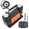 VEVOR 10.6 CFM Heavy Duty Air Compressor, 30s Fast Inflation | Dual-Cylinder Portable Tire Inflator, 12V 150PSI Offroad Air Pump with Adapters for Trucks Car SUV 4 x 4 Vehicle RV