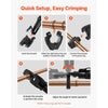 VEVOR Press Actuator for 24KN Compact Series Press Tools, Works with 1/2", 3/4", 1" & 1-1/4" Press Rings - Compatible with ProPress Copper Pipes (Ring NOT Included)