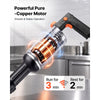VEVOR Commercial Immersion Blender, 500W, 10-inch, Heavy-Duty Hand Mixer for Restaurant, Handheld Stick for Soups & Sauces, Pure-Copper Motor, Variable Speed, Stainless Steel 3-Blade Head, Lock