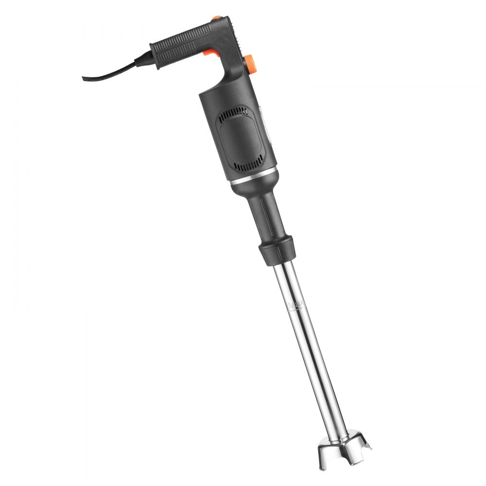 VEVOR Commercial Immersion Blender, 500W, 20-inch, Heavy-Duty Hand Mixer for Restaurant, Handheld Stick for Soups & Sauces, Pure-Copper Motor, Variable Speed, Stainless Steel 3-Blade Head, Lock