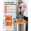 VEVOR Commercial Immersion Blender, 750W, 18-inch, Heavy-Duty Hand Mixer for Restaurant, Handheld Stick for Soups & Sauces, Pure-Copper Motor, Variable Speed, Stainless Steel 3-Blade Head, Handle