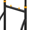 VEVOR Stair Climbing Cart, 440 lbs Stair-Climbing Capacity, Heavy-Duty Folding Trolley Cart with Telescoping Handle, 6 Wheels and 2 Bungee Cords, Stair Climber Dolly for Home, Groceries, Warehouse