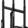 VEVOR Stair Climbing Cart, 220 lbs Stair-Climbing Capacity, Heavy-Duty Folding Trolley Cart with Telescoping Handle, 6 Wheels and 2 Bungee Cords, Stair Climber Dolly for Home, Groceries, Warehouse