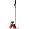 VEVOR Stair Climbing Cart, 330 lbs Stair-Climb Capacity, Aluminum Alloy Folding Trolley Cart with Telescoping Handle, 6 Wheels and 2 Bungee Cords, Stair Climber Dolly for Home, Groceries, Warehouse