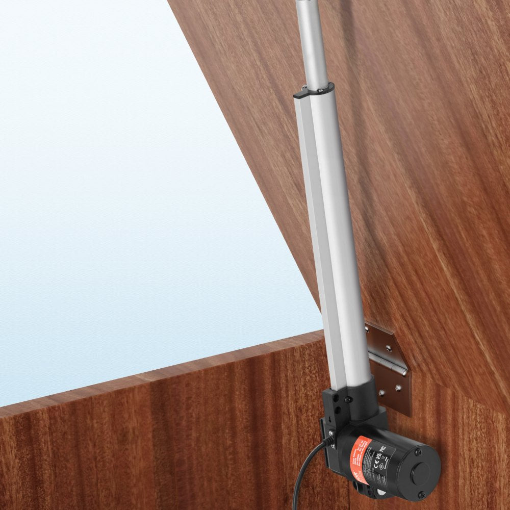 VEVOR Linear Actuator 12V, 14 Inch Heavy Duty 1320lbs/6000N Linear Actuator, 0.19"/s Linear Motion Actuator with Mounting Bracket & IP44 Protection for Electric Door Industrial Machinery Vessels Cargo