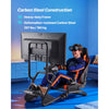 VEVOR racing wheel stand carbon steel construction and max load