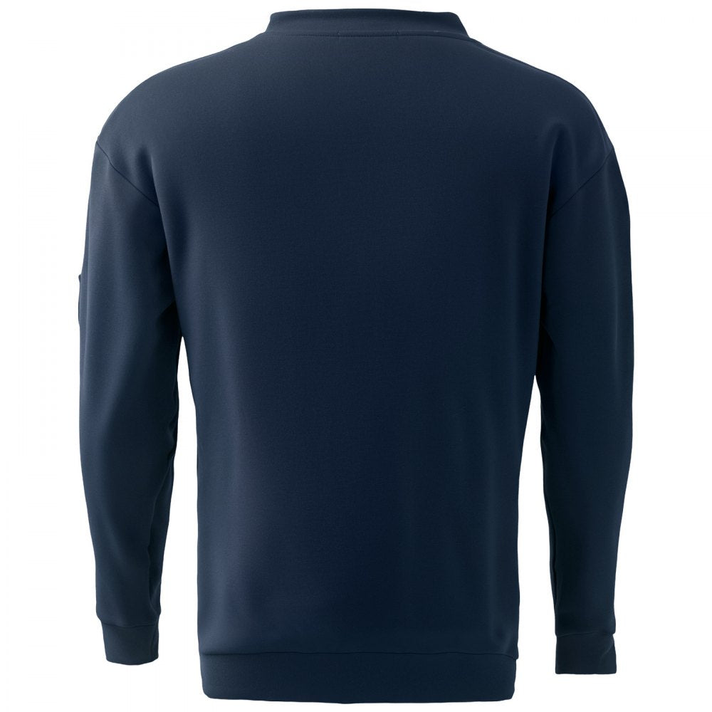 VEVOR FR Shirts, Flame Resistant Long Sleeve Clothing Lightweight 7 oz Breathable Cotton, Men's Fire Retardant Work Shirt with Pre-shrink Treatment & Pocket, for Welders,Electricians,Navy Blue 2XL