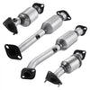 VEVOR Catalytic Converter, Compatible with Nissan Frontier NV1500 NV2500 NV3500 Pathfinder Xterra/Suzuki Equator, 4.0L V6, Front, Left, Rear, Right, Replacement OE 16399, for Exhaust Gas Purification