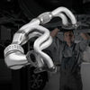 VEVOR Catalytic Converter, Compatible with Subaru Forester Impreza Legacy Outback/ SAAB 9-2X, 2.5L H4, Front, Replacement OE 16564, Stainless Steel High Flow Converter, for Exhaust Gas Purification