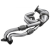 VEVOR Catalytic Converter, Compatible with Subaru Forester Impreza Legacy Outback/ SAAB 9-2X, 2.5L H4, Front, Replacement OE 16564, Stainless Steel High Flow Converter, for Exhaust Gas Purification