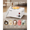 VEVOR Single Wax Warmer, 3000ML 300W Professional Wax Warmer for Hair Removal, 32 ℉- 248 ℉ Adjustable & Non-Stick Waxing Heater Pot with 100PCS Waxing Sticks for Home Use, Beauty Salon, Spa