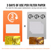 VEVOR Fryer Filter Paper 100 Sheets 25.7" x 16.9", Replacement Deep Fryer Filter Sheets for 55L-58L Commercial Mobile Fryer Filter Machine, for Restaurant, Fast Food Shop, Carnival Concession Stand