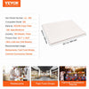 VEVOR Fryer Filter Paper 100 Sheets 25.7" x 16.9", Replacement Deep Fryer Filter Sheets for 55L-58L Commercial Mobile Fryer Filter Machine, for Restaurant, Fast Food Shop, Carnival Concession Stand