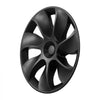 VEVOR Hubcaps Wheel Covers for 2021-2024 Tesla Model Y, 19 Inch Set of 4 Wheel Rim Cover Hubcaps OEM Style Replacement, R19 Size Snap On Car Hub Caps, Premium 7-Spoke ABS Tire Rim Caps, Matte Black
