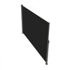 VEVOR Retractable Side Awning, 71''x 118'' Aluminum Outdoor Privacy Screen, 280g Polyester Water-proof Retractable Patio Screen, UV 30+ Room Divider Wind Screen for Patio, Backyard, Balcony, Black