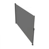 VEVOR Retractable Side Awning, 71''x 118'' Aluminum Outdoor Privacy Screen, 280g Polyester Water-proof Retractable Patio Screen, UV 30+ Room Divider Wind Screen for Patio, Backyard, Balcony, Gray