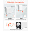 VEVOR Bidet Attachment for Toilet, Non-Electric Bidet Toilet Seat Attachment - Dual Retractable Nozzles, Adjustable Water Pressure,  Easily Installed Cold Water Sprayer for Rear Feminine Wash, White