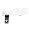 VEVOR Bidet Attachment for Toilet, 0.3" Ultra Thin Bidet Toilet Seat Attachment - Dual Retractable Nozzles, Adjustable Water Pressure, Non-Electric Cold Water Sprayer for Front Rear Water Wash, White