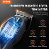 VEVOR Hair Clipper for Men with Magnetic Motor 10000RPM, Cordless Barber Clipper with DLC Fade Blade, Men's Hair Cutting Grooming Kit with 8 Guide Combs for Home Barber, Ideal Gift for Man