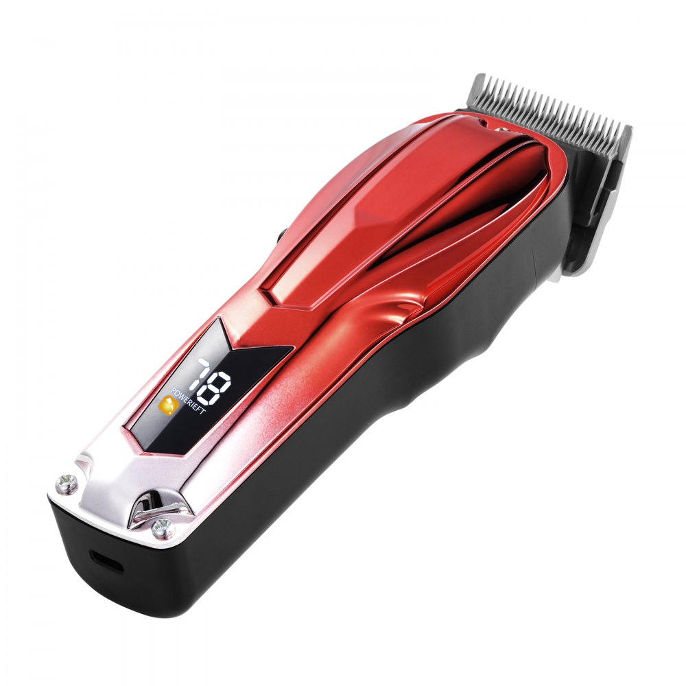 VEVOR Professional Hair Clipper for Men, Cordless Barber Clipper with 6800RPM Brushless Motor & LED Display, Men's Hair Cutting Grooming Kit with 8 Guide Combs for Home Barber, Ideal Gift for Husband